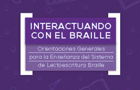Portada Cartilla, Braille