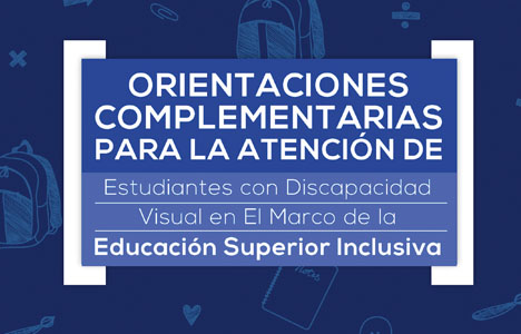 Portada Cartilla, Orientaciones Eduación Superior