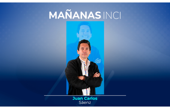 Foto de perfil de Juan Carlos Sáenz, para el programa Mañanas INCI