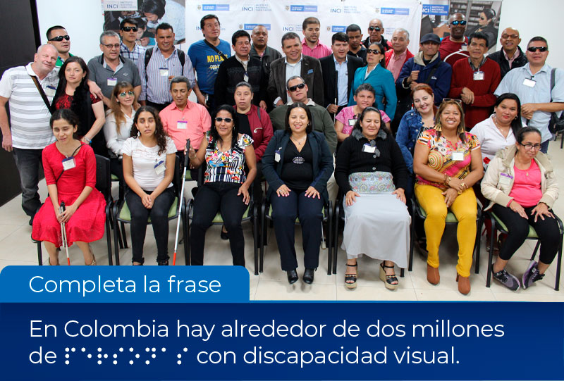 Fotografía, Personas con discapacidad en grupo