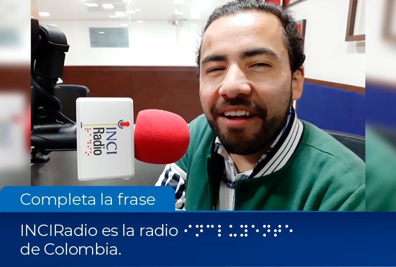 Fotografía, Locutor de INCI Radio
