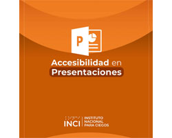 Cartilla - Accesibilidad en Preesentaciones