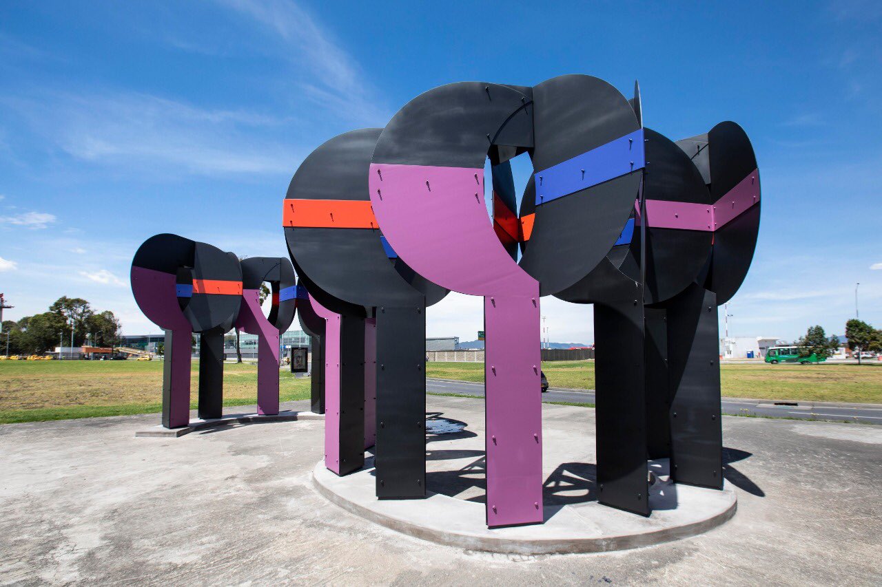 fotografía, Escultura horizontes de Edgar negret