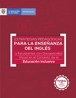Imagen - Portada Cartilla Estrategias Pedagógicas para la enseñanza del Inglés