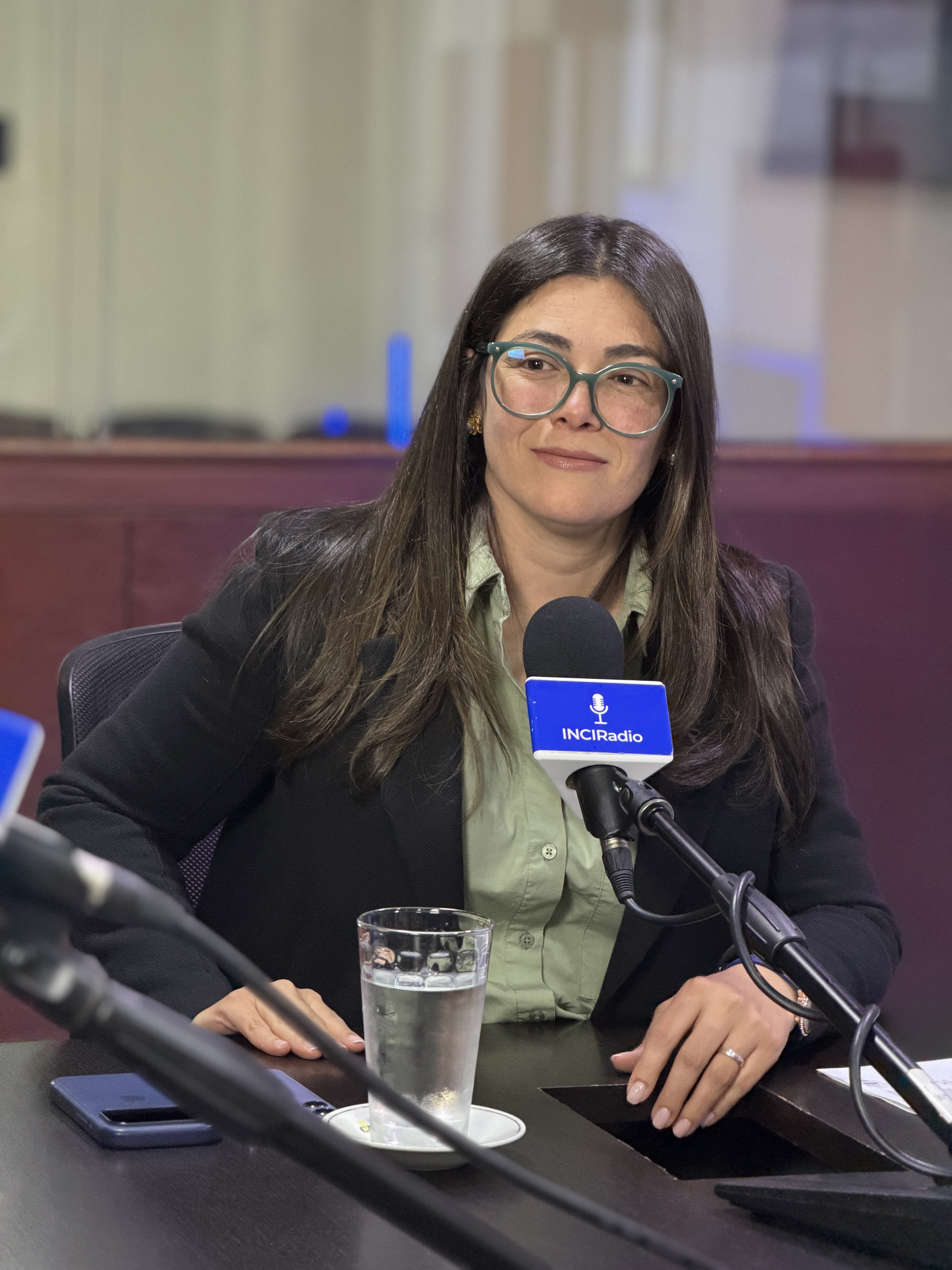 primer plano de Andrea Carolina Chacón Castillo, directora del INCI  