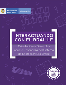 Imagen - Portada Cartilla Interactuando con el Braille