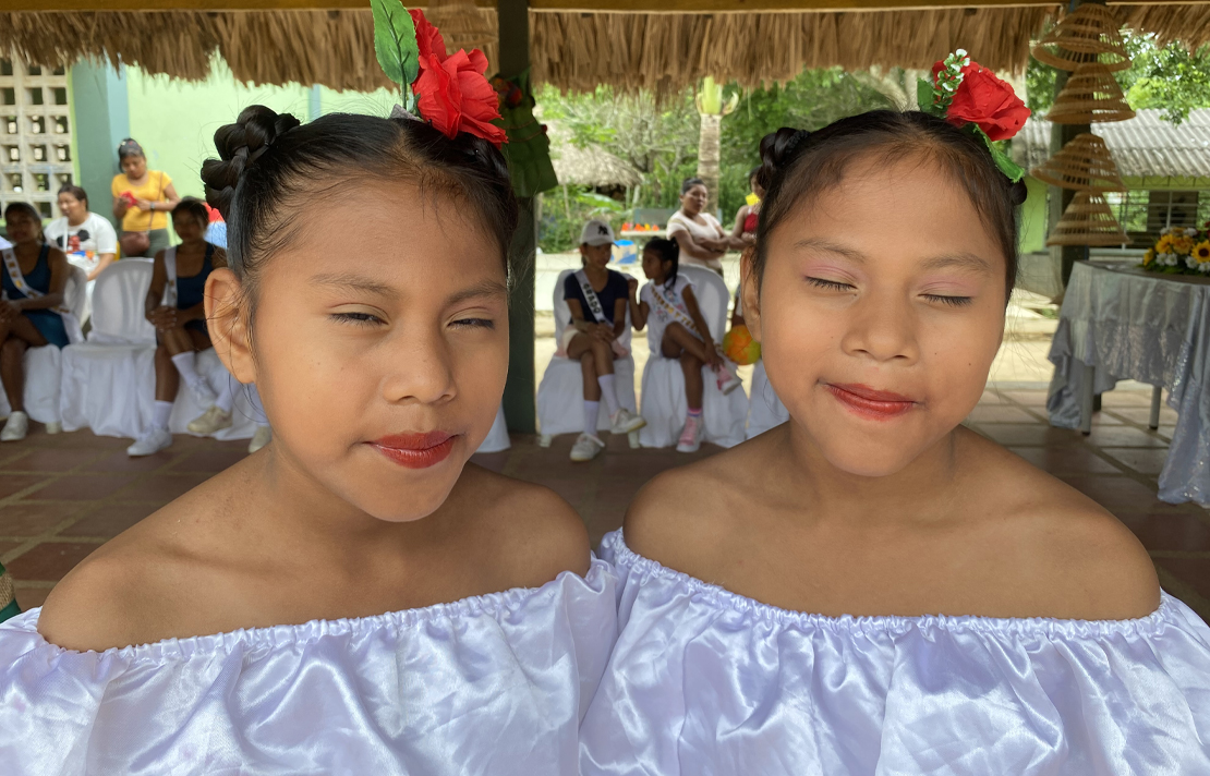 Estudiantes con baja visión de grado sexto de la Institución educativa indígena el martillo de la vereda el Martillo, municipio San Antonio de Palmito-Sucre.