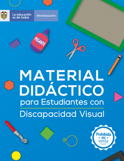 Imagen - Portada Cartilla Material Didáctico para Estudiantes con Discapacidad Visual