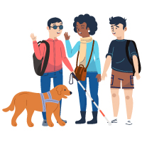 Imagen - Ilustración estudiantes de educación superior 
