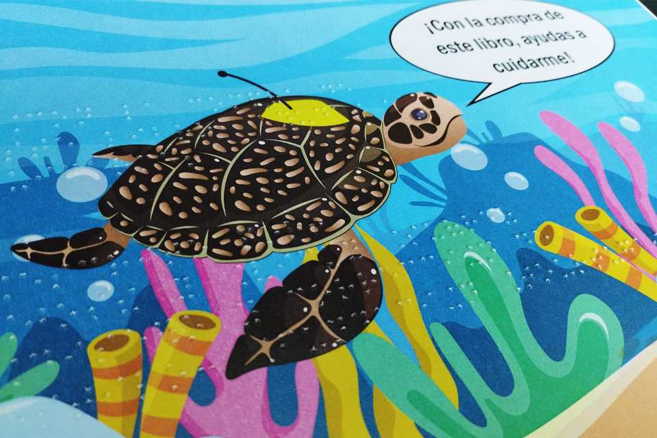 Imagen - Tutu la tortuga marina sin fronteras