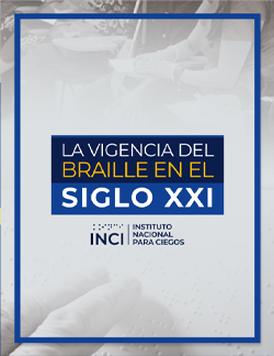 Imagen - Portada libro Vigencia del Braille en el siglo XXI