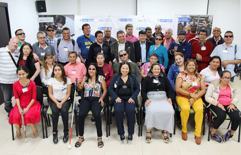 Fotografía, Integrantes de las organizaciones de personas con discapacidad visual Fotografía, Integrantes de las organizaciones de personas con discapacidad visual