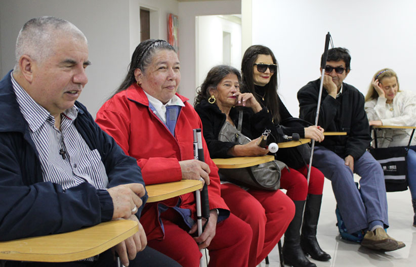 Asistentes al evento Bastón Blanco