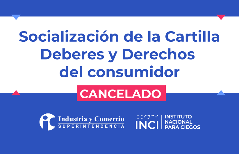 Socializacion de la cartilla, Deberes y derechos del consumidor cancelado