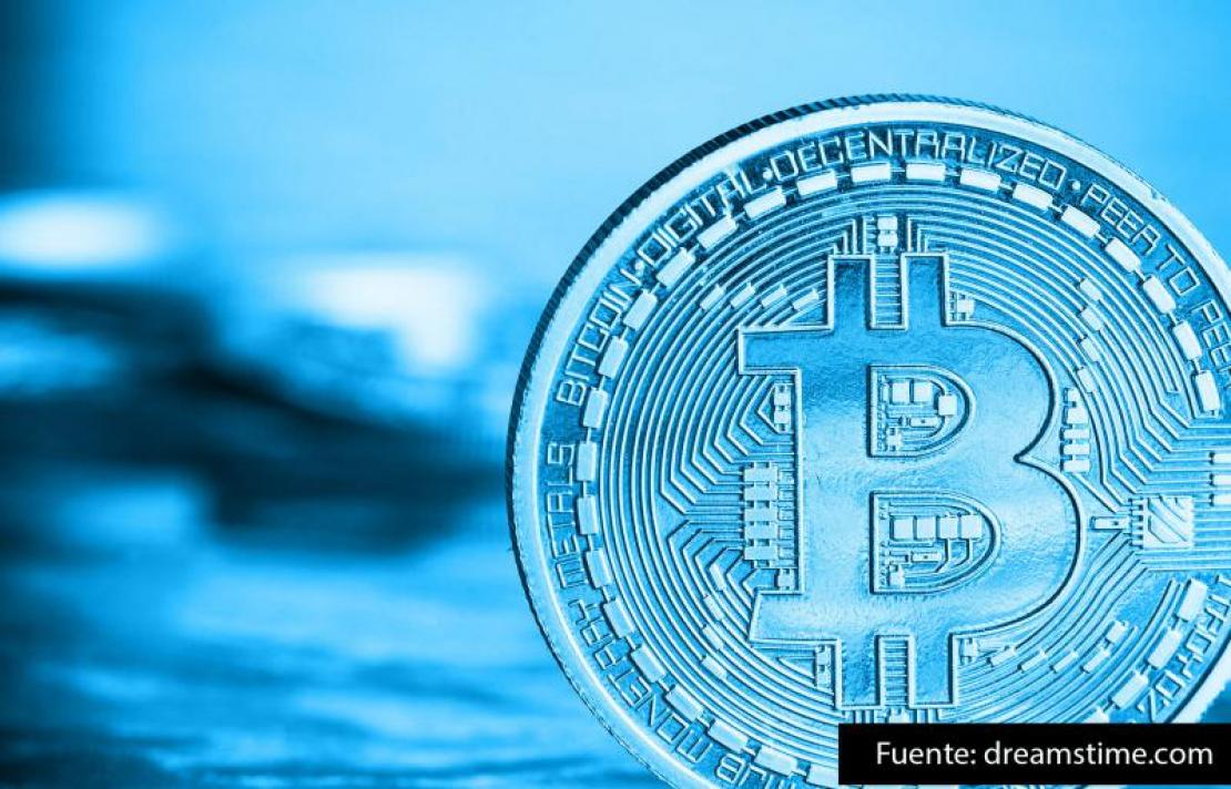 Moneda de intercambio virtual ‘Bitcoin’. Fuente: dreamstime.com