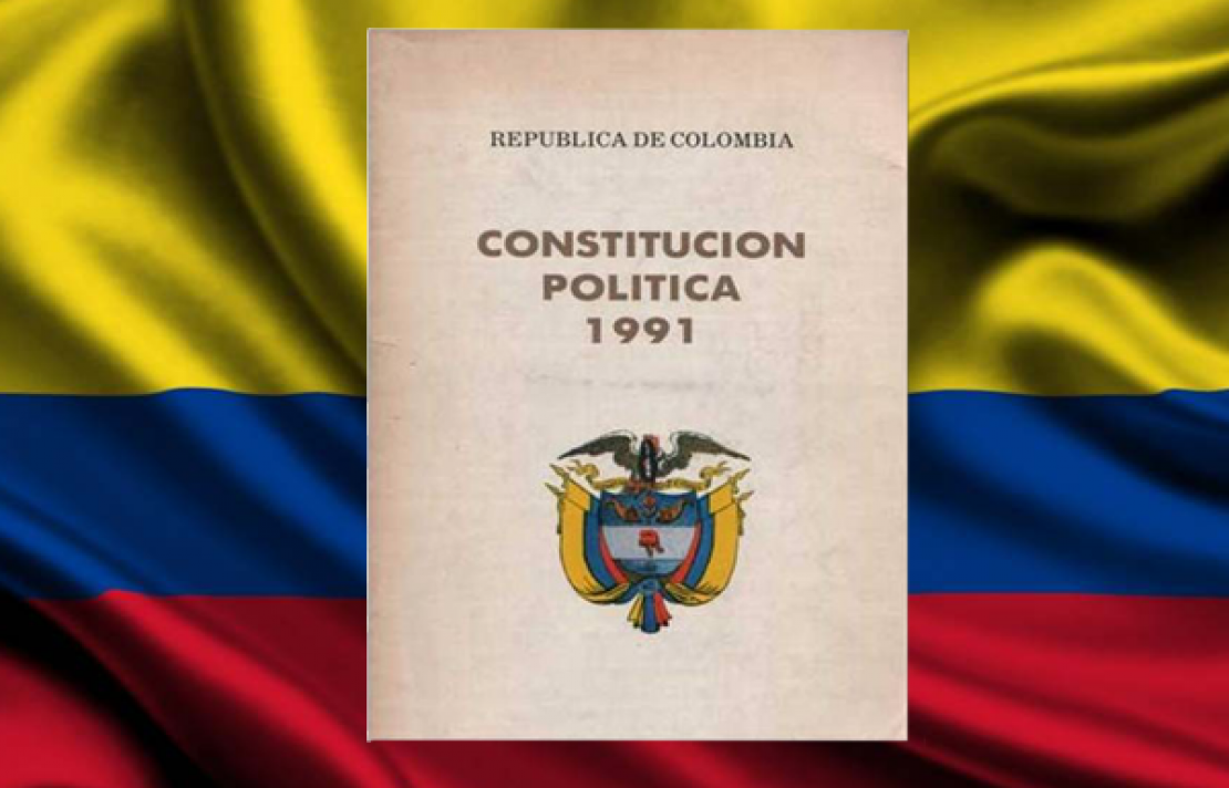 Imagen de la Constitución política  