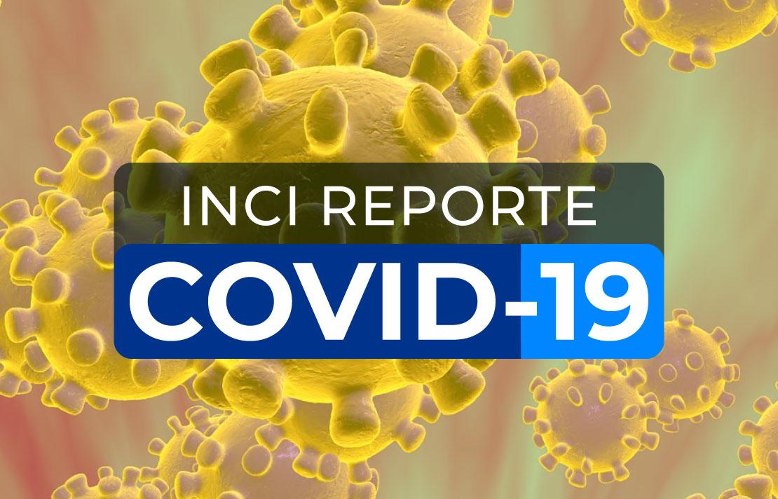 Imagen en texto, INCI Reporte Covid-19
