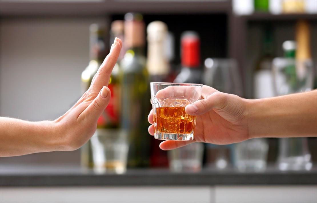 Fotografía, Copa de alcohol