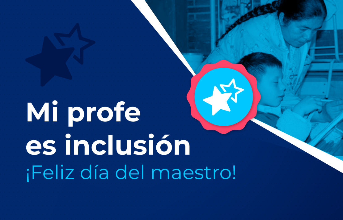Imagen, Mi profe es inclusión ¡Feliz Día del Maestro!