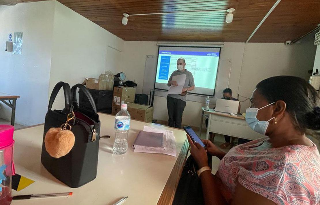 Fotografía, Equipo técnico del INCI en San Andrés