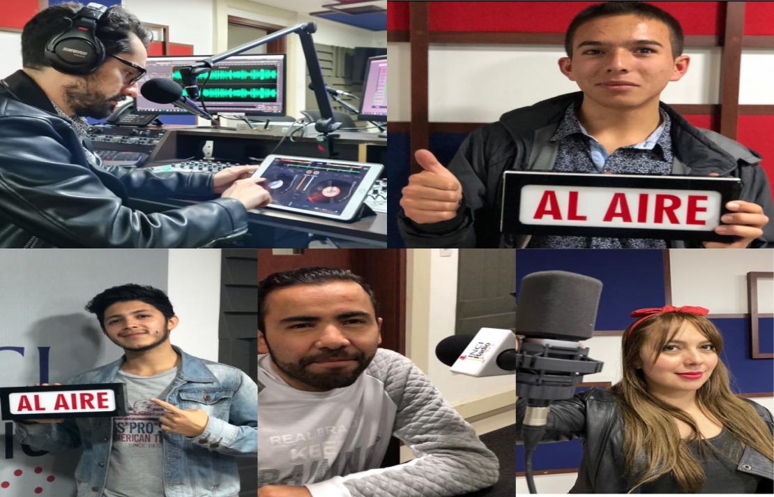 collage de integrantes inciradio