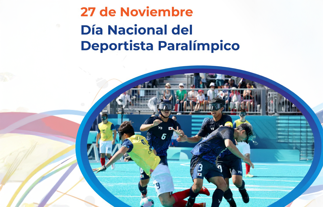 27 de noviembre - Día Nacional del Deportista Paralímpico, en la imagen se ve la selección colombiana de fútbol Paralímpico, en un partido del mundial de la disciplina, enfrentando al seleccionado japones