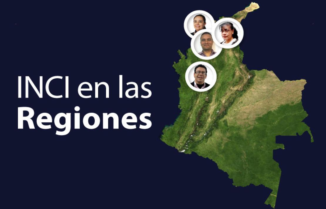 Logo inci en las regiones