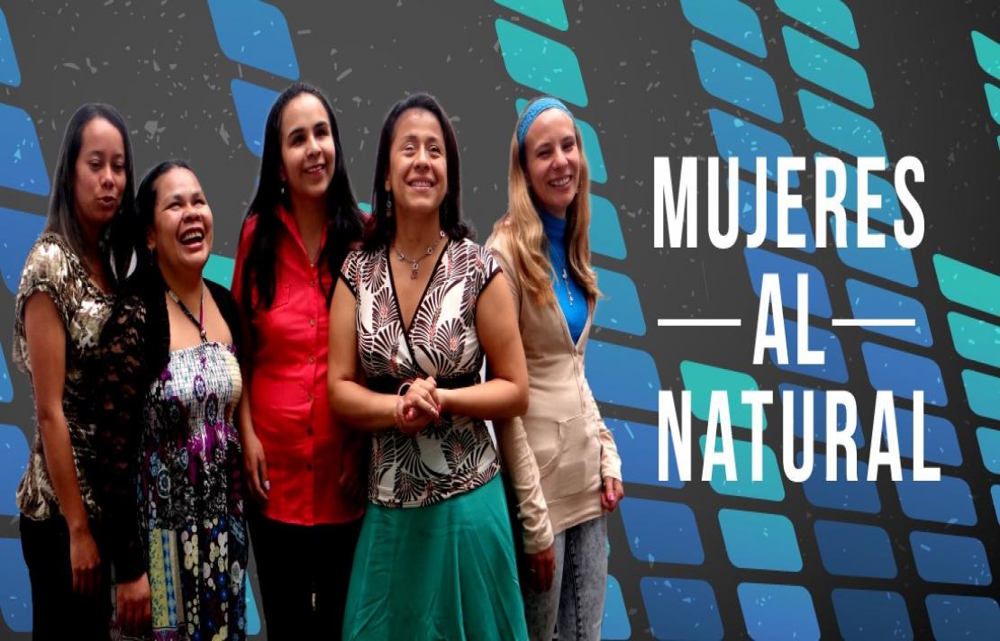 Fotografia de las mujeres que hacen el progrma "Mujeres al Natural"