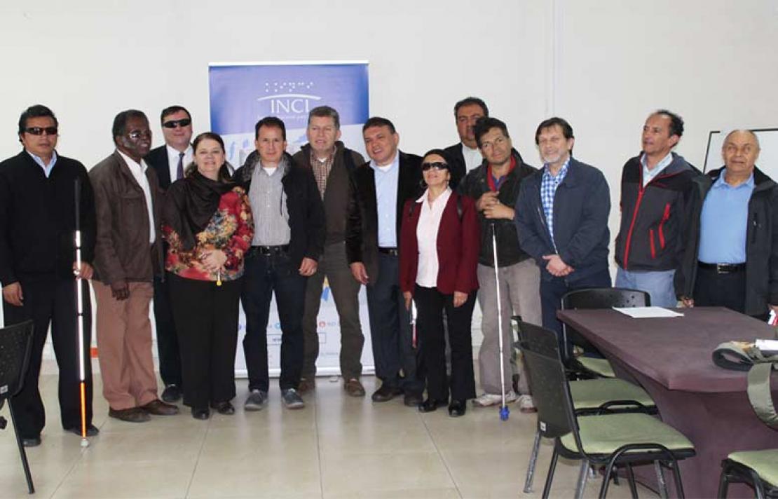 Equipo del inci y lideres de las localidades