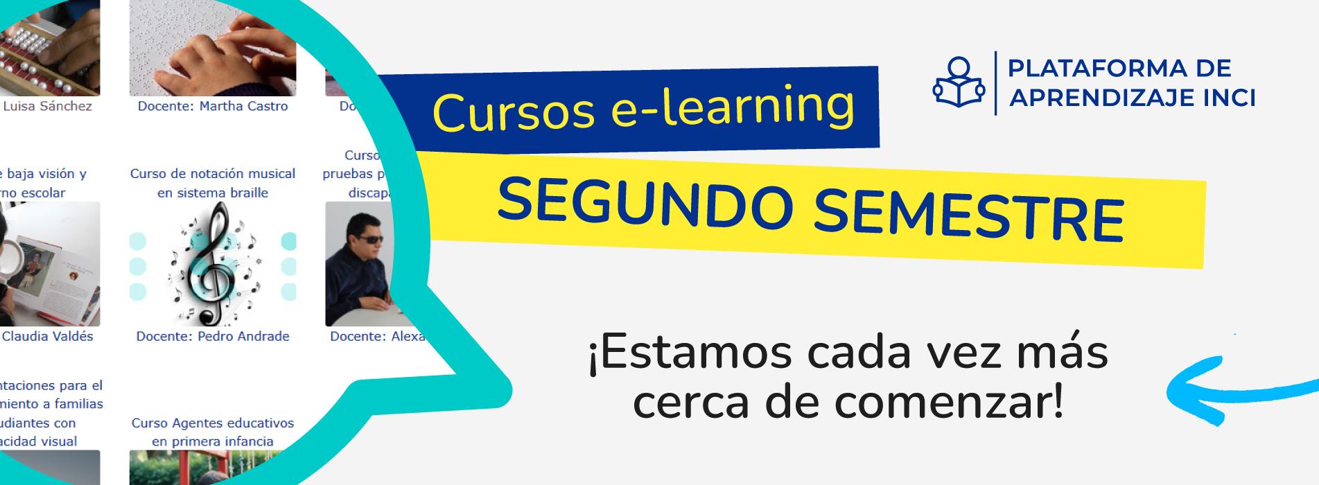 Cursos e-learning segundo semestre, ¡Estamos cada vez más cerca de comenzar!
