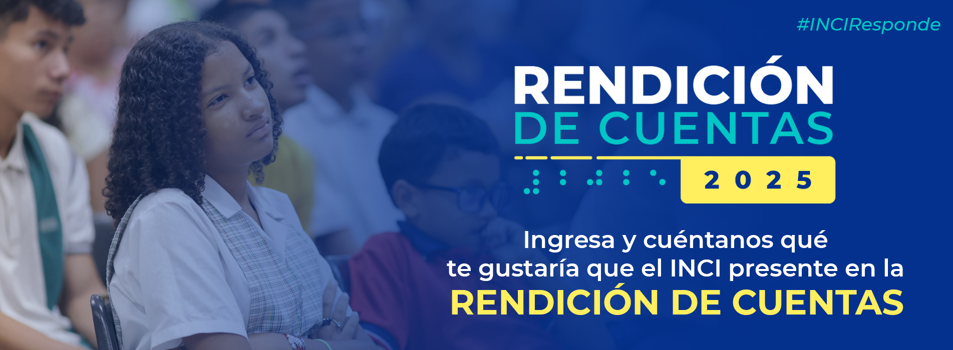 Ingresa y cuéntanos qué te gustaría que el INCI presente en la rendición de cuentas