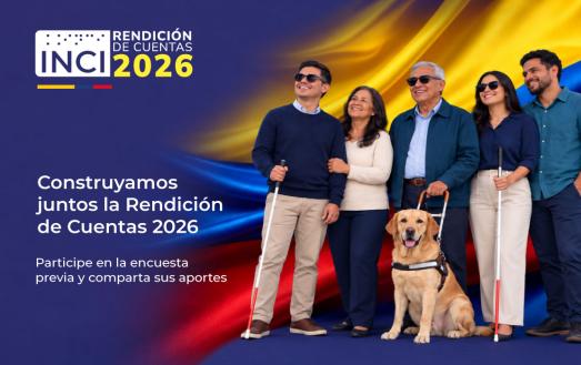 Rendición de Cuentas INCI 2026. Construyamos juntos la Rendición de Cuentas. Participe en la encuesta previa y comparta sus aportes