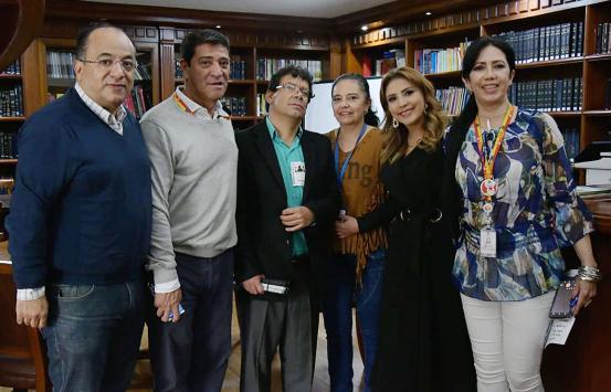 Expertos de Accesibilidad del INCI en el Concejo de Bogotá