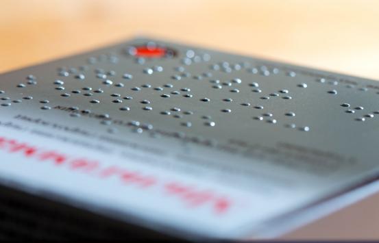 Fotografía, Tableta Braille
