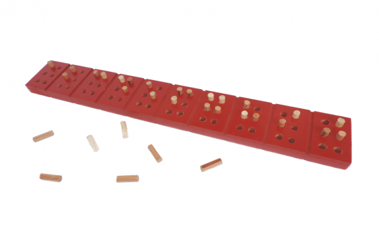 Fotografía, Regleta Braille Sencilla