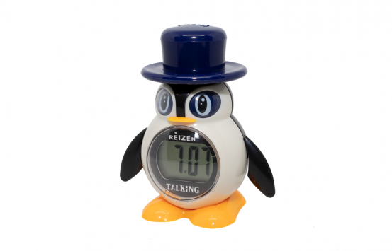 Fotografía, Reloj infantil con forma de pingüino