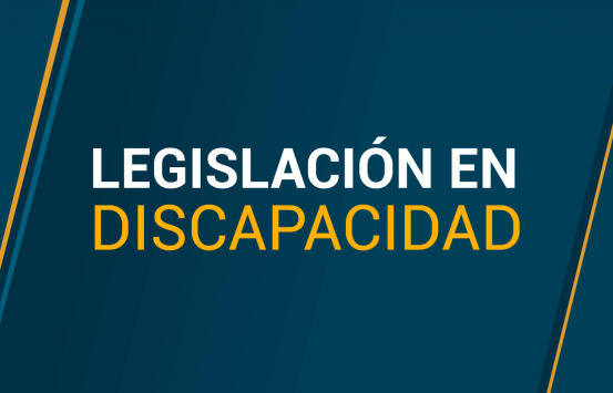 Logo, Legislación en discapacidad