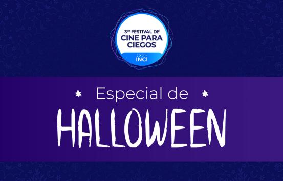 Logo, Especial de Halloween, festival de cine para ciegos