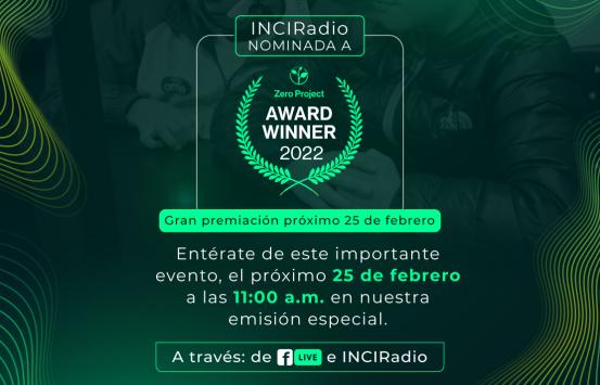Imagen - INCIRadio ganadora de Premio Zero Project