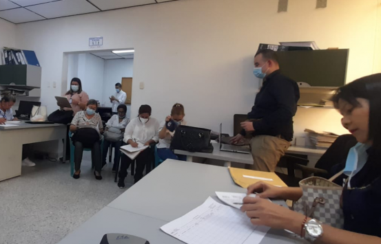 Fotografía- Equipo INCI en las regiones, departamento del Cordoba