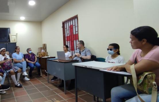 Fotografía - Funcionarios del INCI brindando asistencia técnica en Arauca