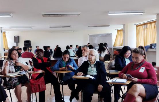 Fotografía - Funcionarios de la comisión del INCI en el departamento del Cauca