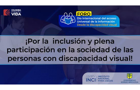Foro académico:  Día Internacional del Acceso Universal a la Información