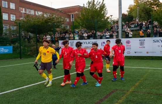 seleccion de china el arquero guía al equipo
