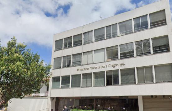 Fachada Sede Instituto Nacional para Ciegos