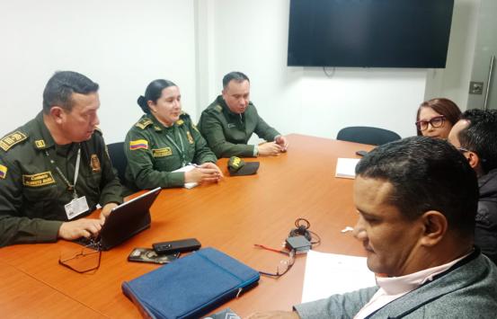 Asesoría del INCI a la Policía Nacional