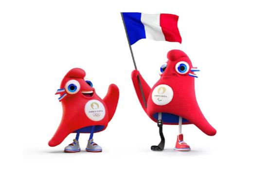Frigio Mascota juegos Paralímpicos Paris 2024