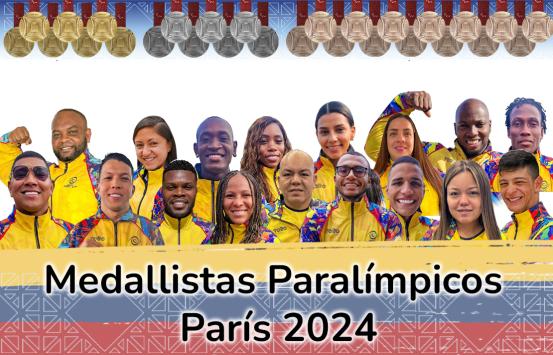 Medallistas Paralímpicos Paris 2024, ¡¡¡FELICICTACIONES CAMPEONES!!!