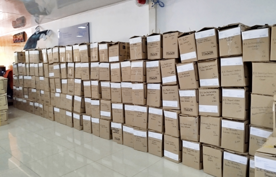 138 kits listos para ser entregados por el Instituto Nacional para Ciegos, INCI