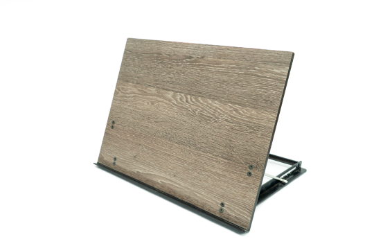 Atril para baja visión en madera graduable grande